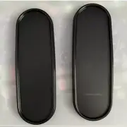 Tupperware Modular Mates Super Oval Seal Replacement Lids 24024-3 Black set/2