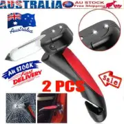 2X Car Door Handle Disability EldCEly Standing Aid Cane Flashlight Glass Breaker