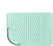curling iron pad heat resistant | silicone heat resistant mat | heat protecting mat | heat proof mat | heat proof flat iron cover mat | portable curling iron cover pad for curling irons flat irons | n