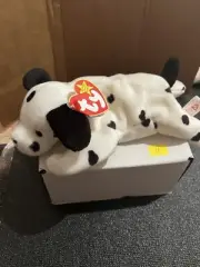 TAG Error! Super RARE Ty Beanie Baby Dotty Retired DOB 10-17-96 with Tag ERROR
