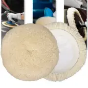 150mm Buffing Polishing Pad Wool Car Clean Waxing Polishing Polisher Buffer 2Pcs