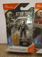 Star Trek Mega Construx Heroes Series 1&2 Sealed