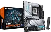 GIGABYTE Z890 Gaming X WIFI7 Intel Core Ultra (Series 2) LGA 1851 Motherboard, ATX, DDR5, 4X M.2, PCIe 5.0, USB4, WIFI7, 2.5GbE LAN, EZ-Latch