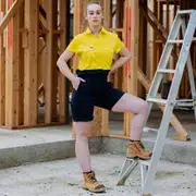 GREEN HIP Hi-Vis Light Weight Shirt Short Sleeves Yellow/Blue SSS-HIVIS-YB 06