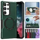 Shockproof Mag Safe Case For Samsung Galaxy S24 S23 Plus Ultra S22 S21 S20 FE