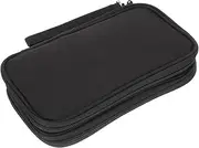 Electronics Storage Pouch Dual Cable Organizer Bag Durable Digital Storage Case with Fine Workmanship for Charging Cables and Portable Hard Drives Convenient