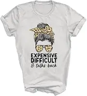 [SDVN] Expensive Difficult and Talks Back Messy Hair Gift Unisex Shirt Women Men