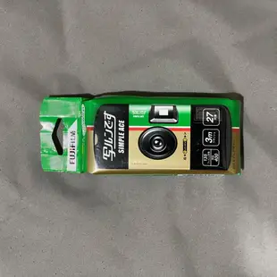 現貨 FUJIFILM SIMPLE ACE 富士 底片相機 傻瓜相機 即可拍 ISO400 27張 日本版