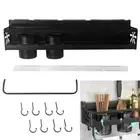 50cm Wall-Mounted Kitchen Spice Storage Rack Utensil Organizer Multifunctional