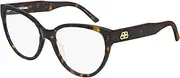 [Balenciaga] BB0064O 002 Eyeglasses Women's Havana Full Rim Optical Frame 54mm