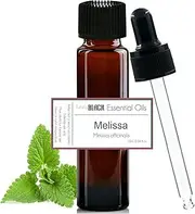 100% Pure Melissa Leaf Essential Oil [Melassa Officinalis] 10 ml. Lemon Balm Oil