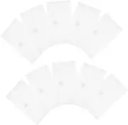 COHEALI Document Storage Bags 40pcs Plastic File Envelopes Reusable Money Bag Pouch Waterproof Office Supplies