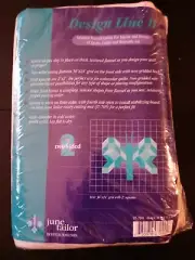 June Tailor Design Line II Gridded flannel casing For layout, Quilting Crafts