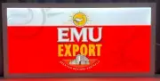EMU EXPORT WA BEER BAR LIGHT UP PREMIUM FLAT HANGING SIGN LIGHT LED