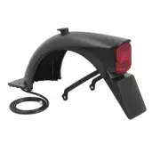 Rear Mudguard Fender + Taillight for Segway Ninebot E2 / E2 Plus E-Scooter Parts