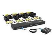 KVM VGA Switch 8 Port, USB VGA Rackmount KVM Console Switcher 8 in 1 Out