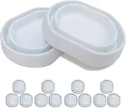 Bed Bug Interceptors | Bed Bug Interceptor Traps | Insect Trap, Monitor, and Detector for Bed Legs (White - 12 pcs)