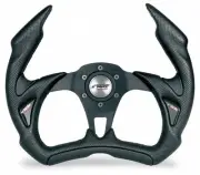 X5r/P Steering Wheel Car Sport Polyurethane Black SIMONI RACING Fiat 500 126