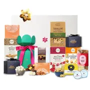Father's Day Luxury Chocolate, Fruit & Cheese Bites Hamper - Medium - Edible Blooms