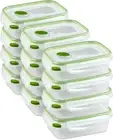 Ultra-Seal 3.1 Cup Rectangle, Airtight Food Storage Container, Latching Lid, Mic