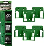 Green Battery Mounts for Hikoki/Metabo HPT/Hitachi 18v