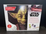 Disney PaintWorks Yoda Star Wars Paint by Number Kit for Adults and Kids