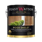 Feast Watson 4L Weathered Grey Wood Shield Timber Cladding And Screening Oil