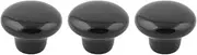 Ceramic Knob,Cabinet,Furniture Pull Handles,Door Pull,Drawer Pull Handle,Ceramic Family Bedroom Round Furniture Cupboard Wardrobe Drawer Pull Knobs 3 Pcs Black