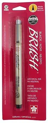 Sakura Pigma Brush Pen-Black 38081