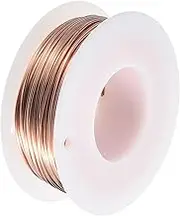 uxcell Soft Copper Wire (20 Gauge, 65.6 FT), 99.9% Pure Bare Copper Wire 0.8mm Solid Craft Wire for DIY Crafting Gardening Decoration (20Meter)