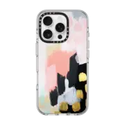 iPhone 16 Pro Clear Case MagSafe Compatible Footprints