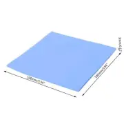 Thermal Pad 100x100x3mm Thermal Conductivity Non Conductive Heat Resistance