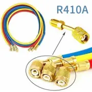 R410a Adapter for Mini Split System Seamless Compatibility Long lasting Brass