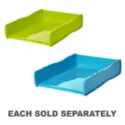 Esselte Nouveau Summer Colours Document Tray Stylish Sleek Modern Sturdy Quality