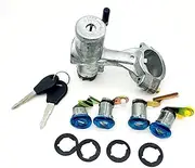 1 Set Ignition Switch Lock Cylinder with Key 99810-50A00 Fit for Nissan Patrol GQ Y60 1988-1998 Sentra B12 1986-up