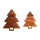 Xmas Cutting Board Fruit Tray Dessert Candy Dish for Vegetables Fruits Bread