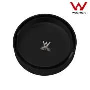 Matt Black Bathroom 100mm Round Tile Insert Shower Grate Drain 76mm Outlet Waste
