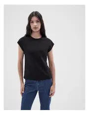 [Unison] Short Sleeve Tee in Black