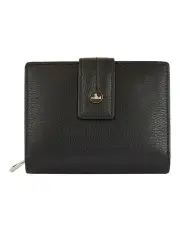 [Cellini] Tuscany Medium Book Wallet in Black
