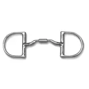 Myler Bits Myler SS 3 3/4 Dee w/out Hooks Low Port