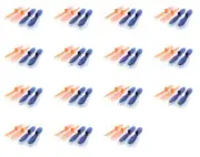 Hubsan X4 H107D Transparent Clear Orange and Blue Propeller Blades 15 Pack