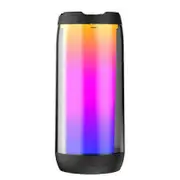 PULSE4 Bluetooth Speaker Audio Wireless Subwoofer TWS HI FI Stereo Noise Reduction Portable Outdoor Colorful Card Subwoofer Black
