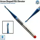 PDL Luxating Elevator Serrated Spade Luxation Titanium Coated Dental Lab Tool