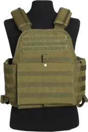 Mil-Tec Plate Carrier, vest , color: Olive , size: One Size