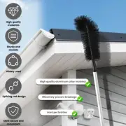 Gutter Cleaning Brush with 7 Splicing Extension Poles 238cm Long Gutter StNjh