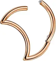 [FANSING] 316L Surgical Steel Piercing Earrings for Daith and Helix