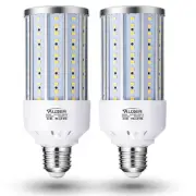 2-Pack 30W (200W Equivalent), E26 Standard Base LED Corn Light Bulb for Garag...