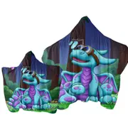 Tinker the Smartest Dragon Towel with Hood