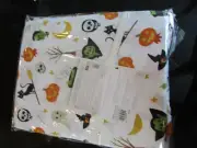 Pottery Barn Kids Trick-or-Treat Halloween GID Sheet full flat sheet 2 PC only