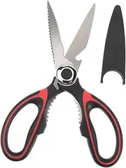 TOVINANNA Household Scissors Set Multi-functional Kitchen Shears Nut Cracking Stainless Steel Blade